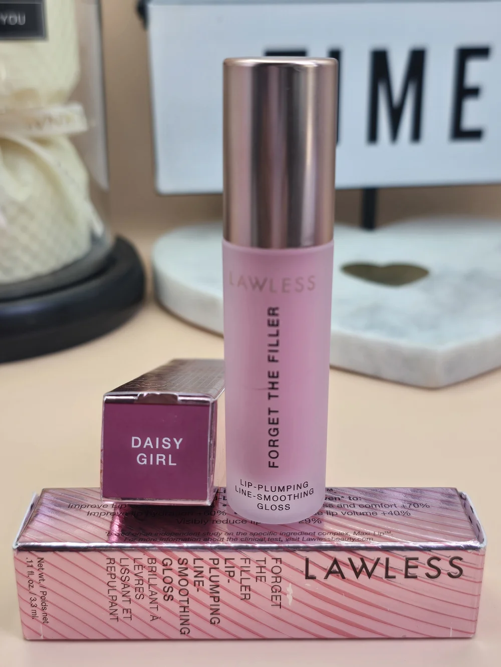 LAWLESS Liquid Lipstick - Warm Mauve Pink